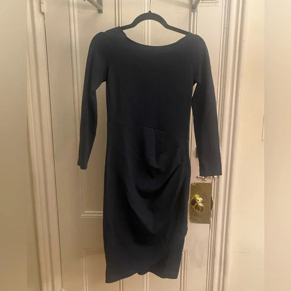 armani collezioni blue dress Armani Dress main image 0